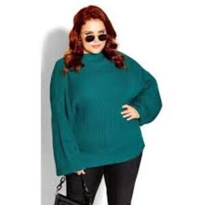 City Chic Jumper Angel Alpine XS Women Sweater Brand New